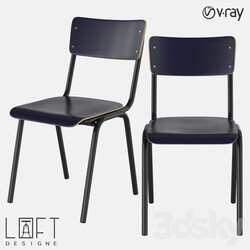 Chair - Chair LoftDesigne 2227 model 