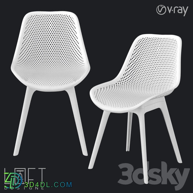 Chair - Chair LoftDesigne 3633 model