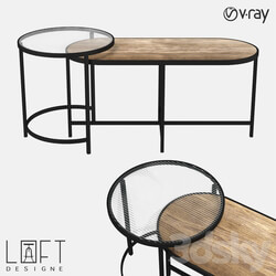 Table - Coffee table LoftDesigne 6735 model 