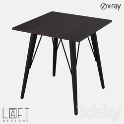 Table - LoftDesigne 70159 model table 