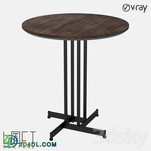 Table - LoftDesigne 70175 model table