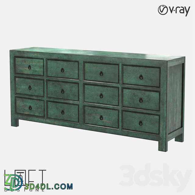Sideboard _ Chest of drawer - Chest of drawers LoftDesigne 80453 model