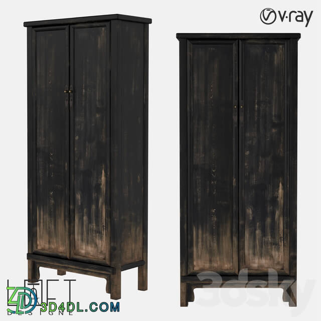 Wardrobe _ Display cabinets - Wardrobe LoftDesigne 80456 model