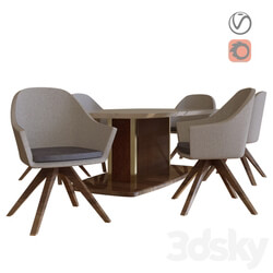 Table _ Chair - dining table chair modern 