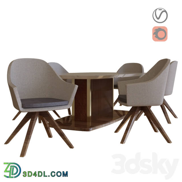 Table _ Chair - dining table chair modern