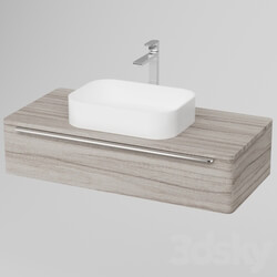 Bathroom furniture - Washbasin cabinet SUD 260.01. Ravak firm. Sud series. 