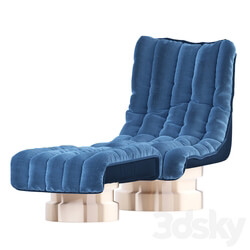 Arm chair - Leisure Sofa Bed with Footrest 