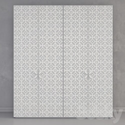 Wardrobe Display cabinets Cabinet 04 patterned 