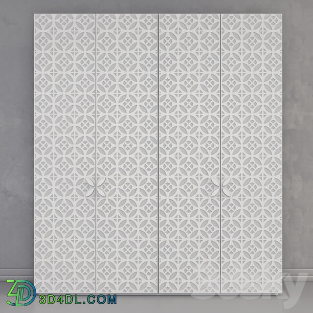 Wardrobe Display cabinets Cabinet 04 patterned