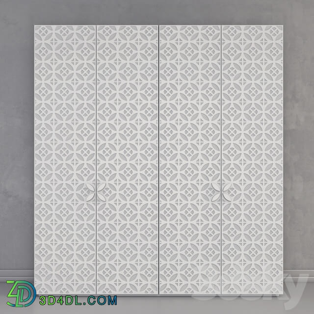 Wardrobe Display cabinets Cabinet 04 patterned