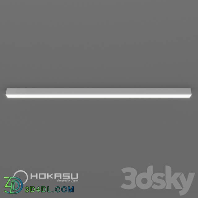 Technical lighting - Surface mounted linear luminaire HOKASU 35_40 Up _ Down