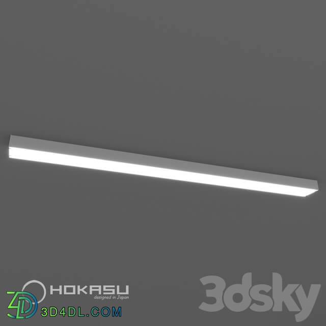 Technical lighting - Surface mounted linear luminaire HOKASU 75_35