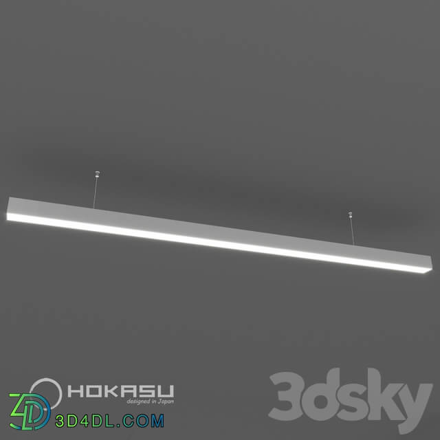 Technical lighting - Hanging linear luminaire HOKASU S35