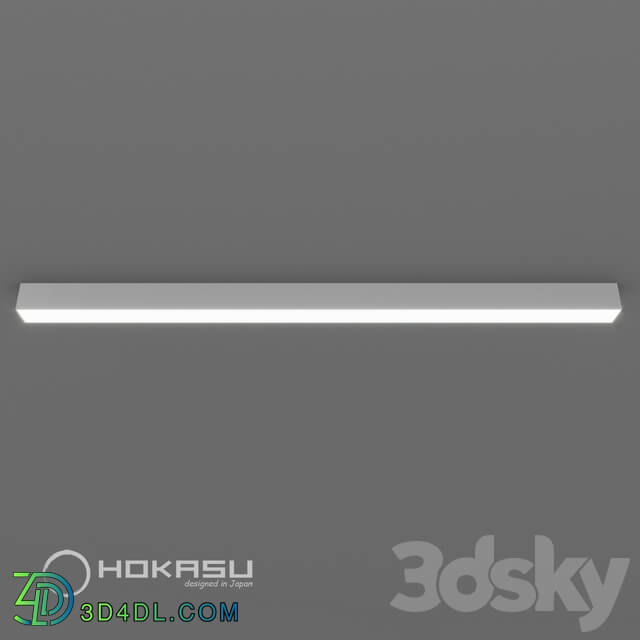 Technical lighting - Surface mounted linear lamp HOKASU S50