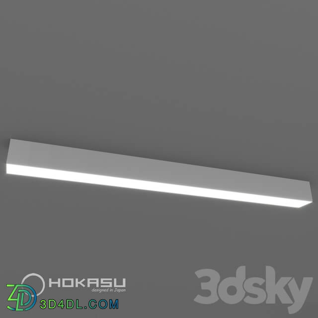 Technical lighting - Surface mounted linear lamp HOKASU S75