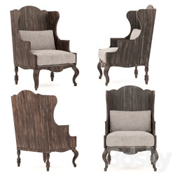 Arm chair - Luberon rustic chair 