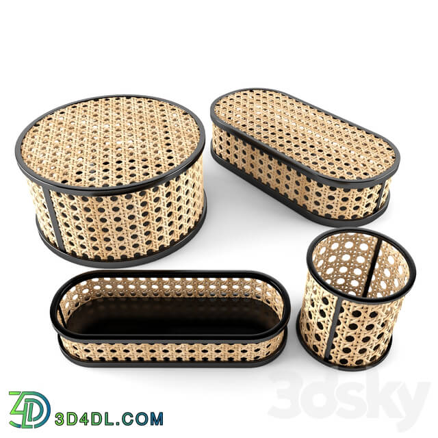 Other decorative objects - Rattan Storage Containers