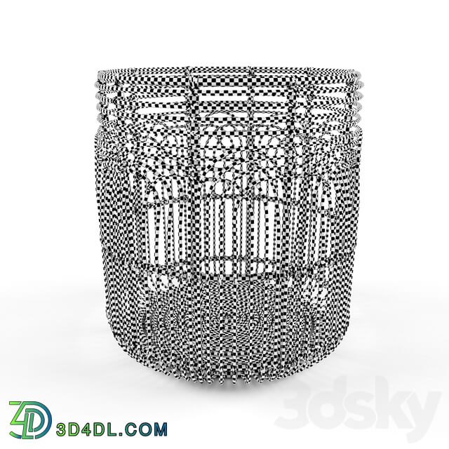 Other decorative objects - Large naga rattan baskets