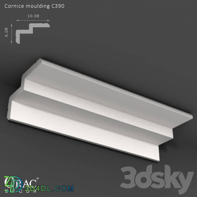 Decorative plaster - OM Cornice Orac Decor C390