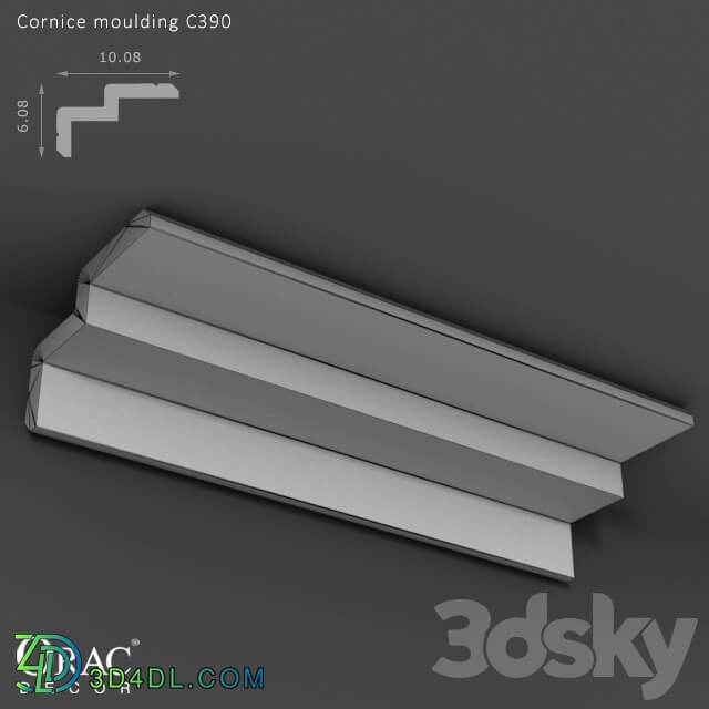 Decorative plaster - OM Cornice Orac Decor C390