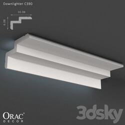 Decorative plaster - OM Concealed lighting Orac Decor C390 