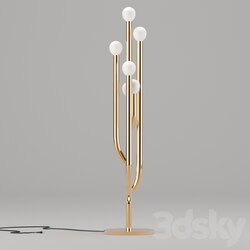 Table lamp - CACTI GLOW BRASS TABLE LAMP 