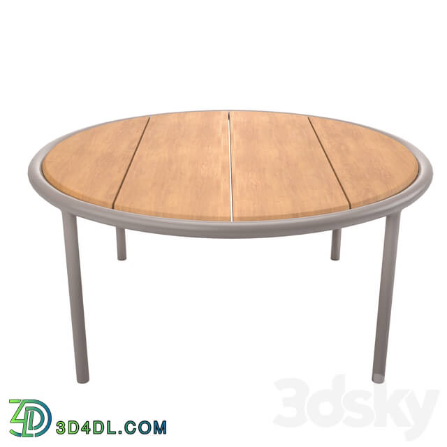 Table - Wood round table by Bivaq