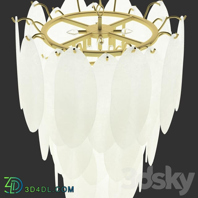 Chandelier - Chandelier Angel Style Italian Murano Glass