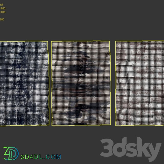 Carpets - Set of 3 carpets from divan.ru