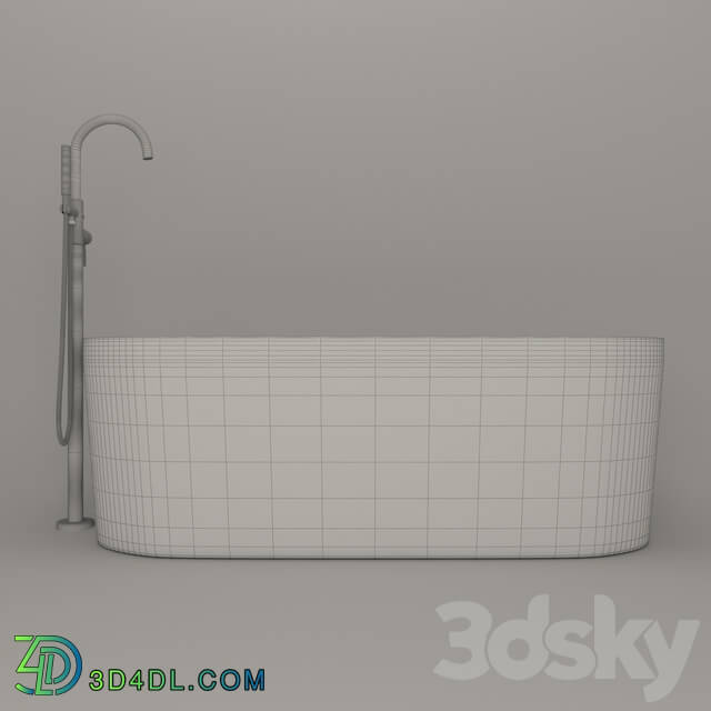 Bathtub - Freestanding bathtube with tub