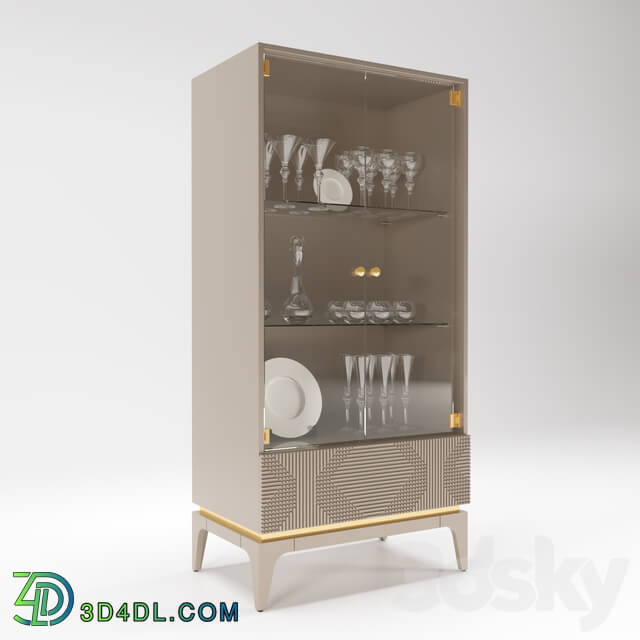 Wardrobe _ Display cabinets - Display Cabinet 001