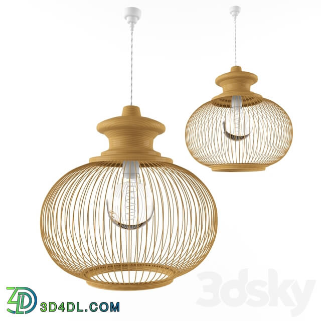 Chandelier - Lamp rattan bamboo outdoor