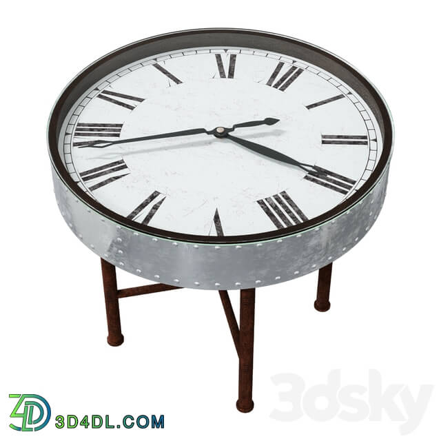 Table - Table Clock Table Clock