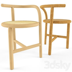 Chair - Nendo Wooden Chair Wiener Gtv Design 