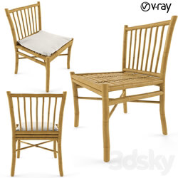 Chair - Tine K Home Bamboo Dining Room Chair 