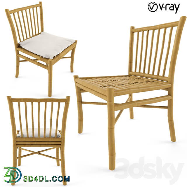 Chair - Tine K Home Bamboo Dining Room Chair