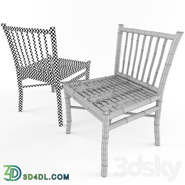 Chair - Tine K Home Bamboo Dining Room Chair
