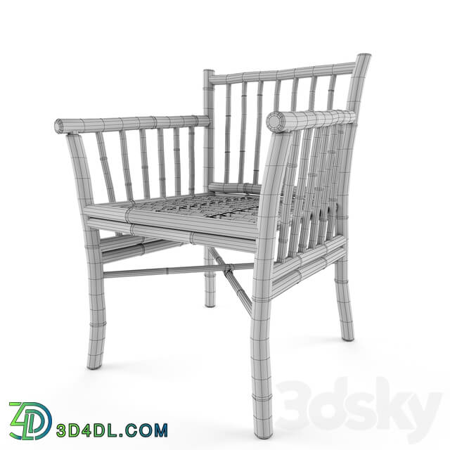 Chair - Tine K Home Bamboo Dining Room Chair