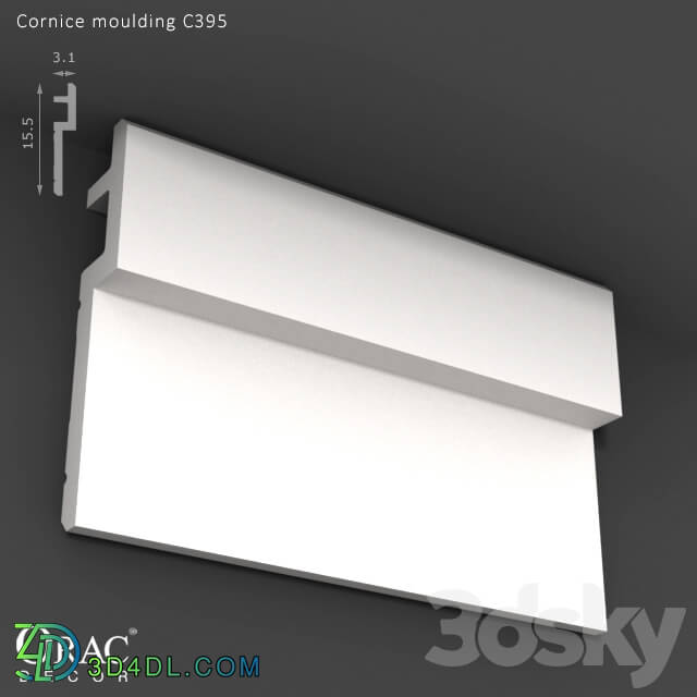 Decorative plaster - OM Cornice Orac Decor C395