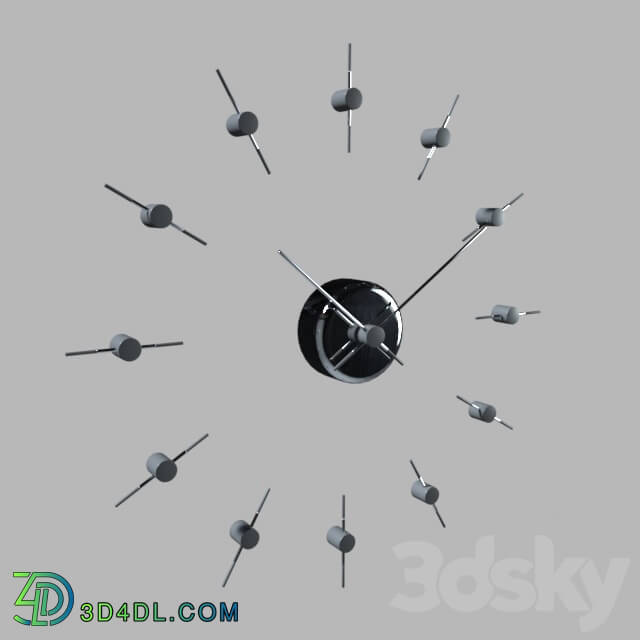Watches _ Clocks - Wall clock Nomon Merlin 12N-125
