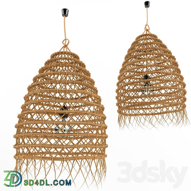 Chandelier - Bamboo Lamp 4