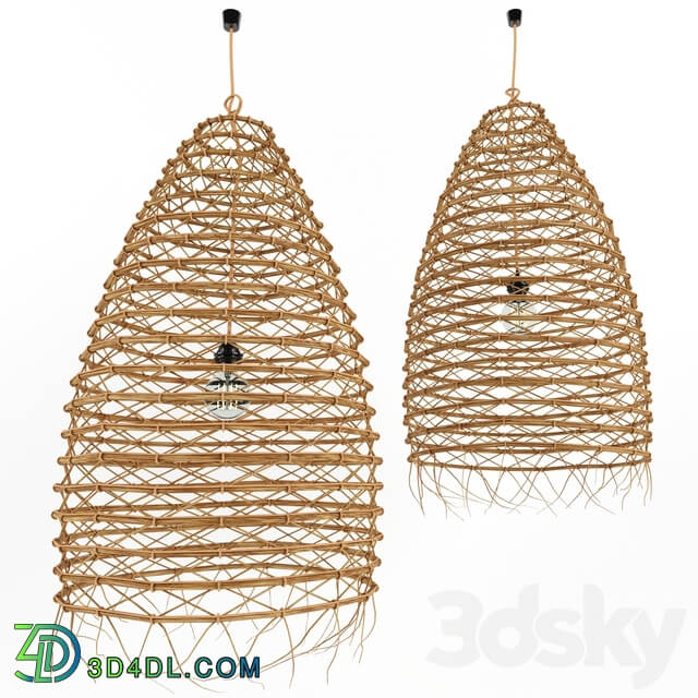 Chandelier - Bamboo Lamp 9