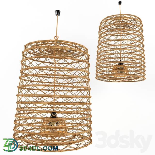 Chandelier - Bamboo Lamp 10