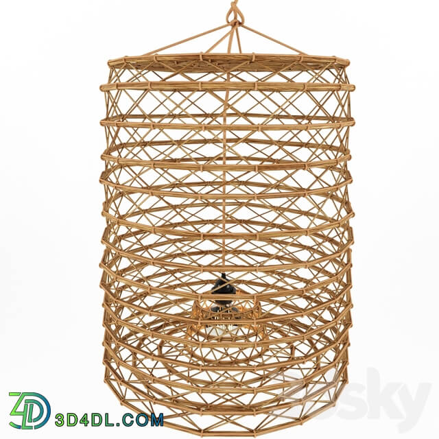 Chandelier - Bamboo Lamp 10