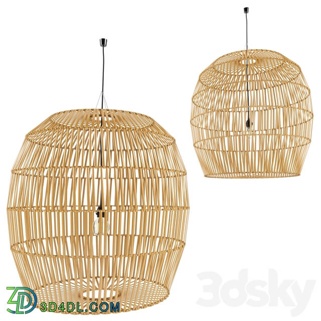 Chandelier - Bamboo Lamp 22