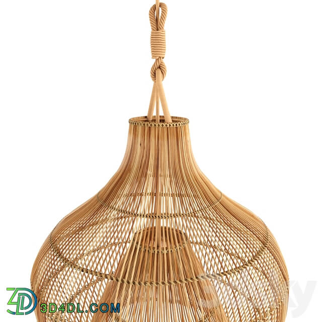 Chandelier - Rattan Lamp Bamboo 28