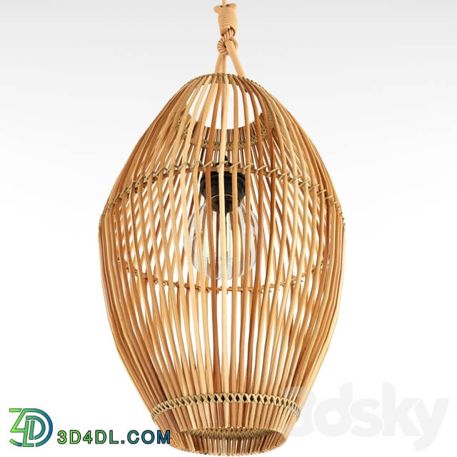 Chandelier - Bamboo Lamp 24