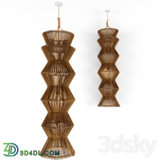 Chandelier - Bamboo Lamp 33