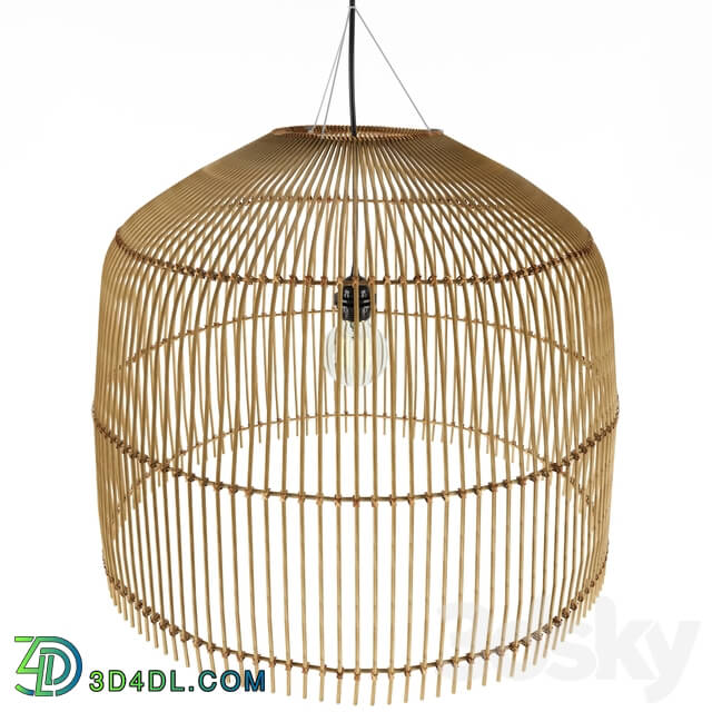 Chandelier - Bamboo Lamp 34