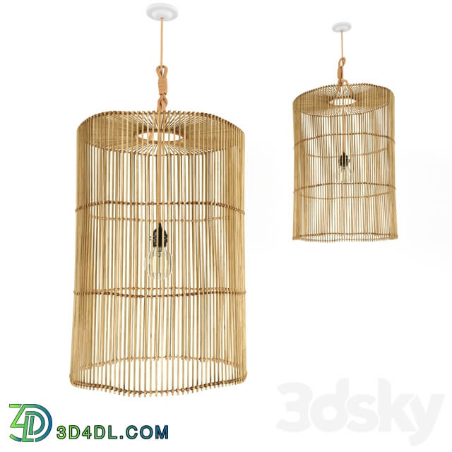 Chandelier - Bamboo Lamp 37